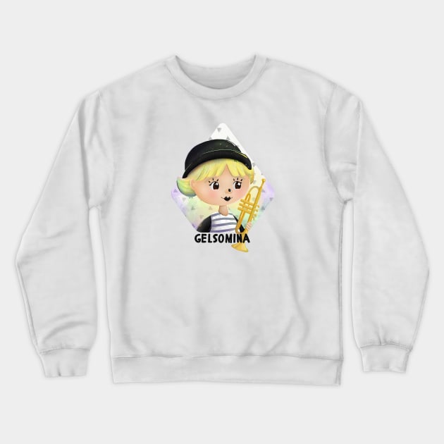 Gelsomina Crewneck Sweatshirt by Susi V